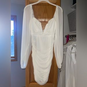 White Bridal Event Dress